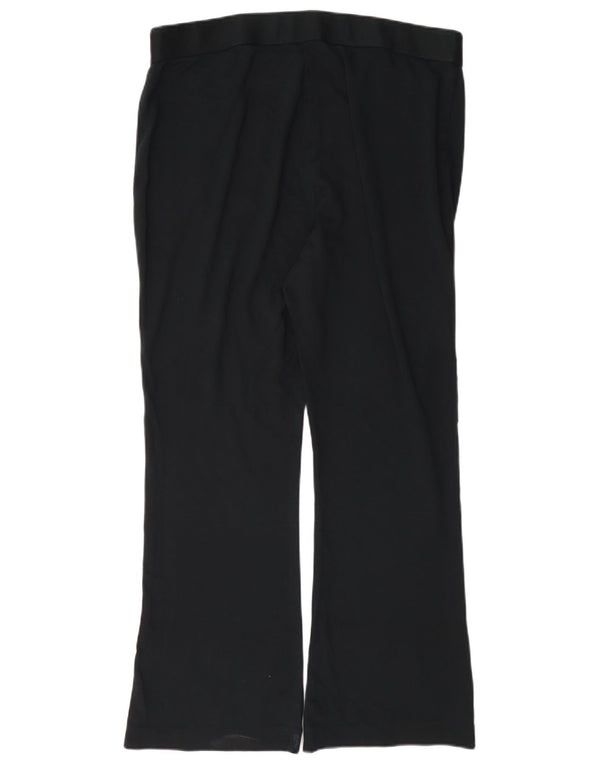 Женские повседневные брюки Marks & Spencer Bootcut UK 16, большие W34 L28, черные