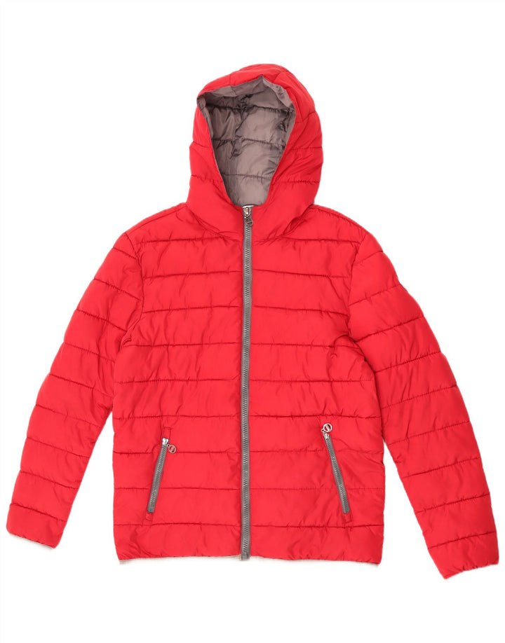 Утепленная куртка Colmar для мальчиков с капюшоном 15-16 лет, 2XL, красный полиэстер