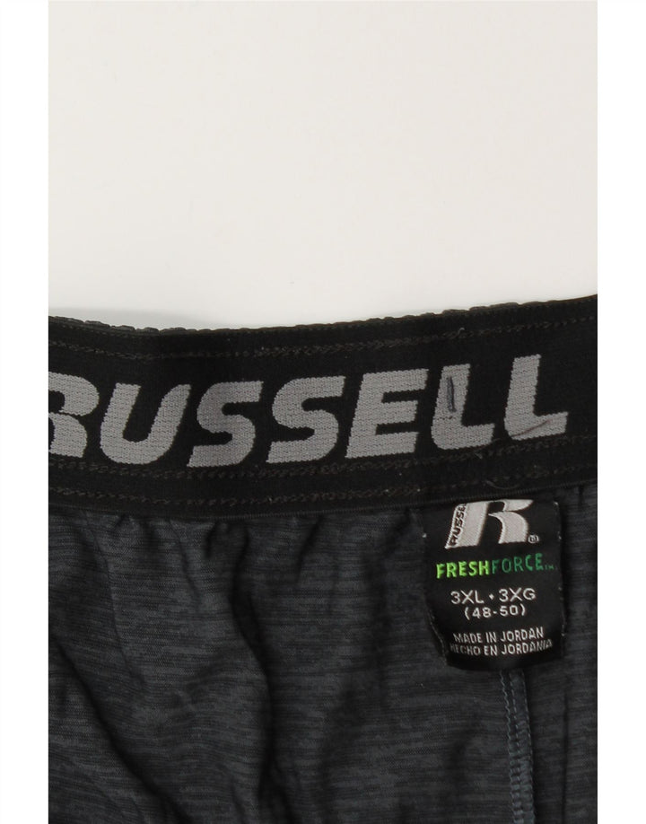 Мужские спортивные шорты RUSSELL ATHLETIC Dri-Power 3XL, темно-синие, с цветными блоками