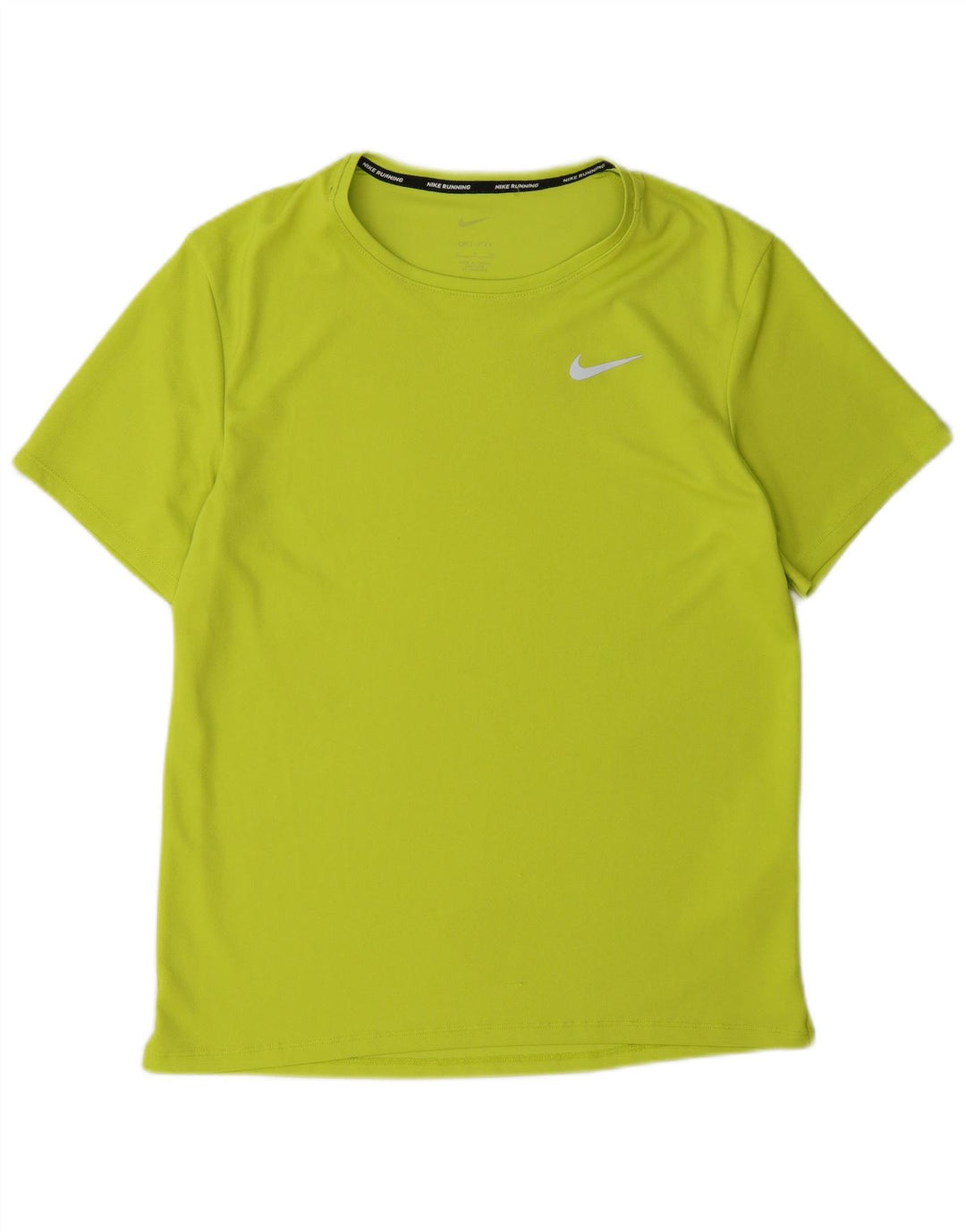 Мужская футболка Nike Dri Fit, маленький зеленый полиэстер