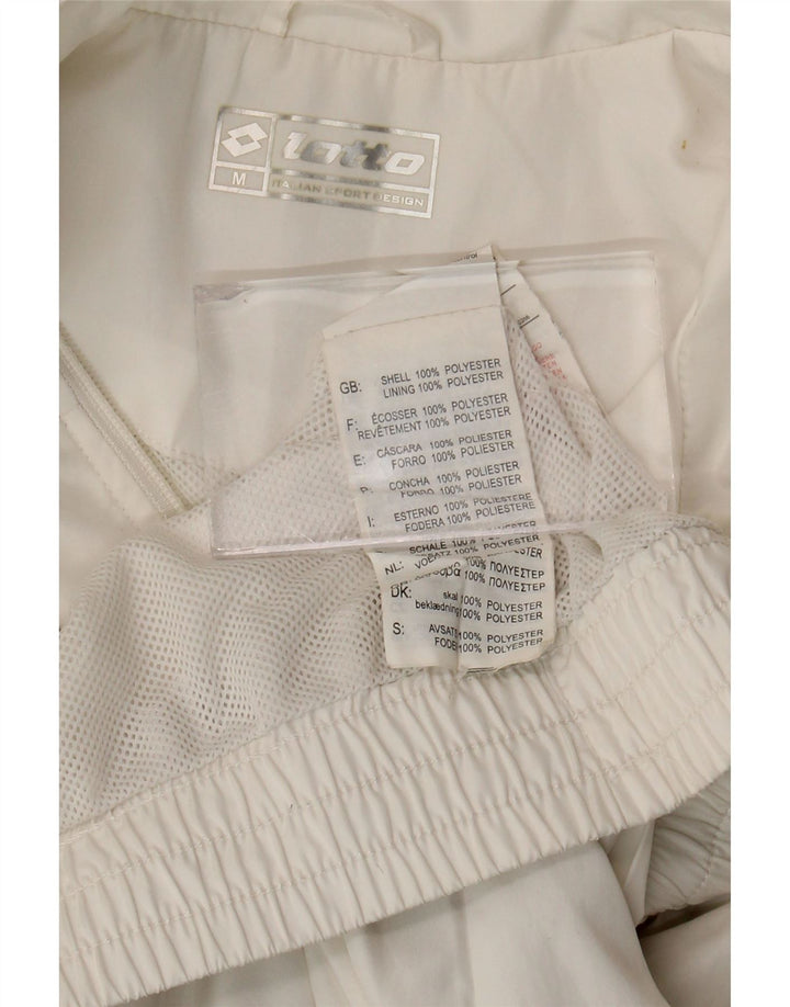 Lotto Мужской спортивный костюм, верхняя куртка, средний белый полиэстер