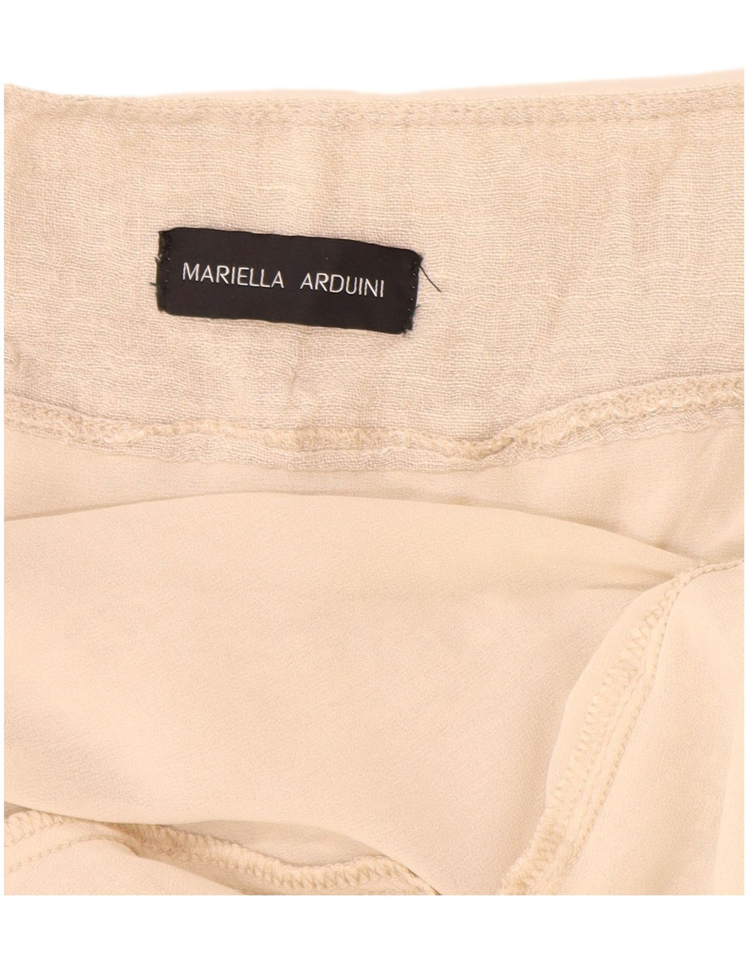 ВИНТАЖНАЯ женская многоярусная юбка с завышенной талией W28, средний бежевый