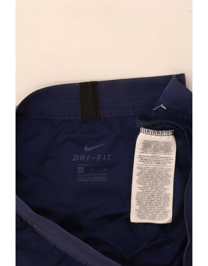 Мужские спортивные шорты Nike Dri Fit среднего размера, темно-синий, полиэстер