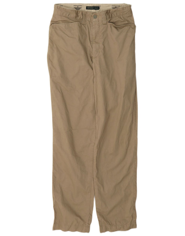 Мужские прямые повседневные брюки цвета хаки Dickies W29 L32, бежевый хлопок