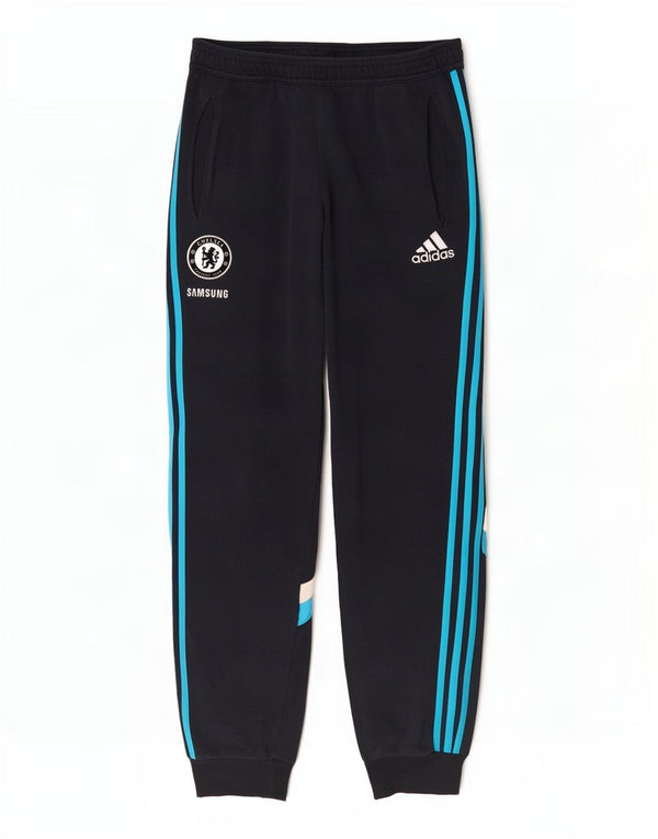 Adidas Mens Chelsea FC Спортивный костюм Брюки Джоггеры Средний Темно-синий