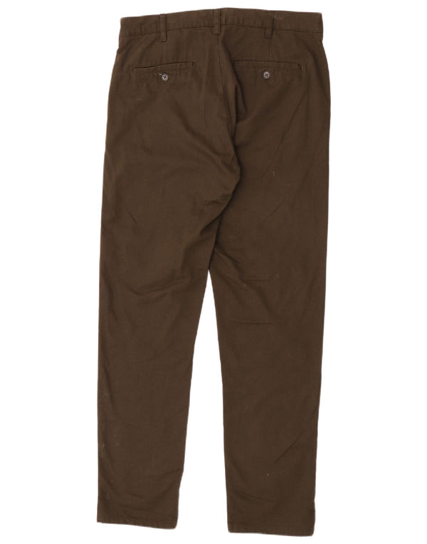 Мужские прямые зауженные брюки-чиносы Zara EU 40 Medium W31 L32 Хаки
