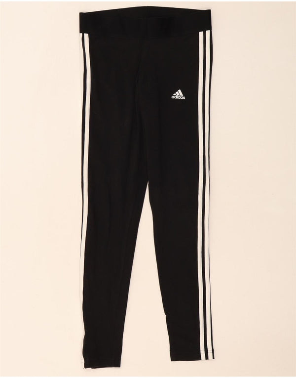 Женские леггинсы ADIDAS UK 8/10, маленькие, черные