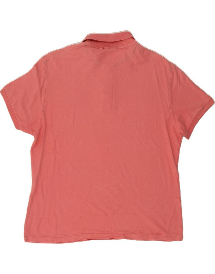 MARINA YACHTING Mens Polo Shirt XL Pink Vintage Marina Yachting and Second-Hand Marina Yachting from Messina Hembry 