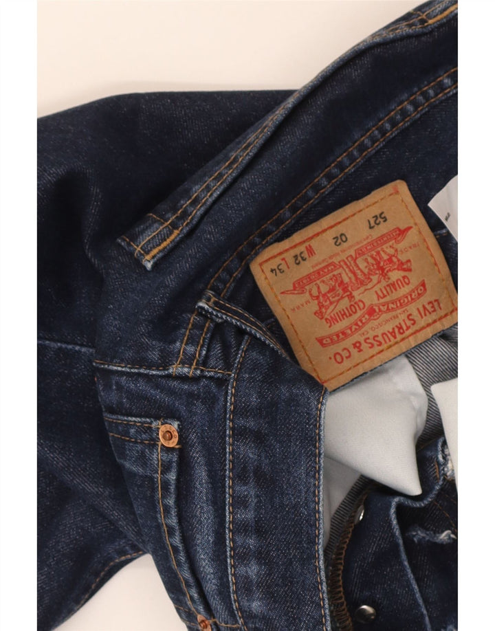 Мужские джинсы Levi's 527 Bootcut W32 L27 Темно-синие, хлопок
