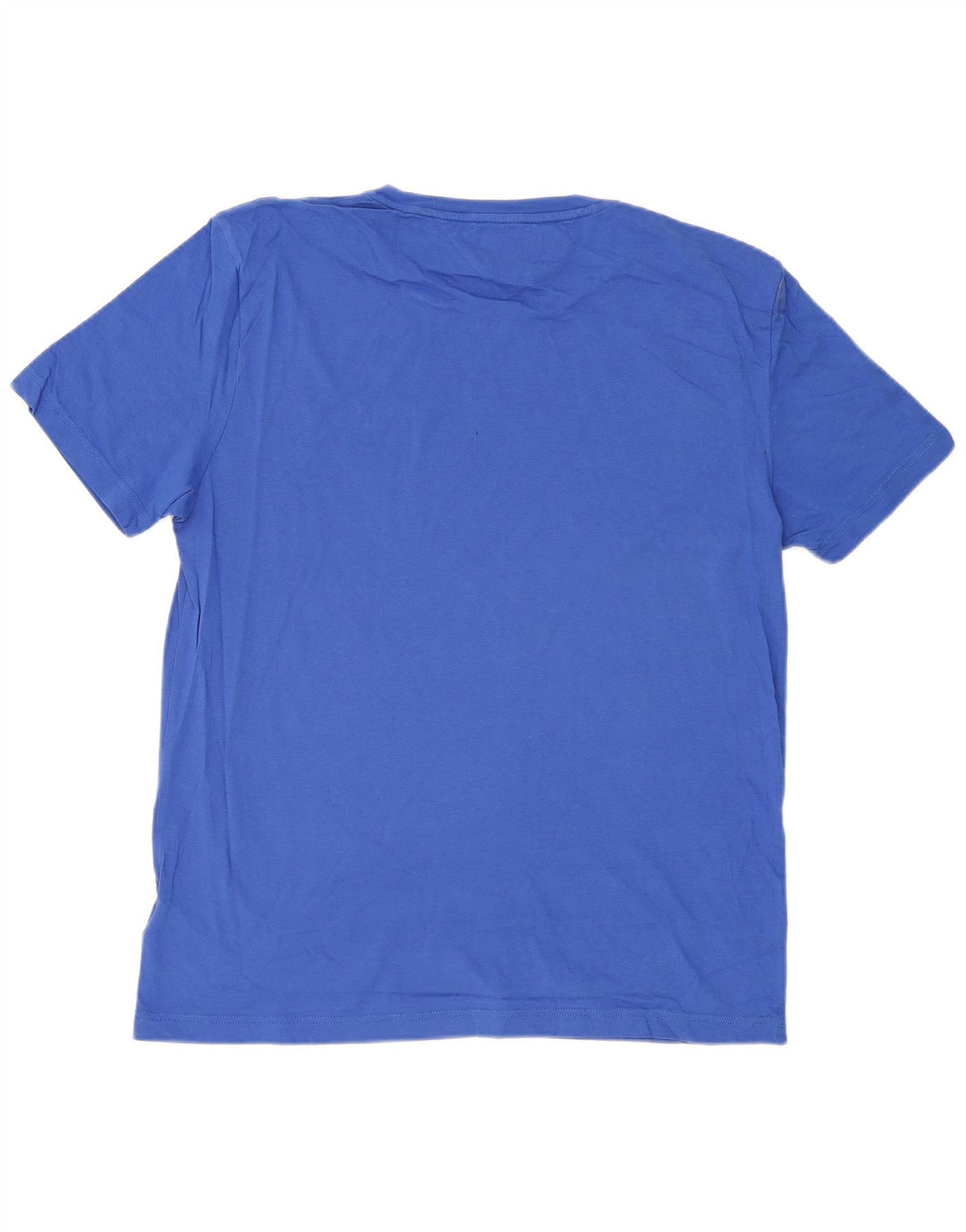 TOMMY HILFIGER Мужская футболка с рисунком Топ 2XL Синий Хлопок