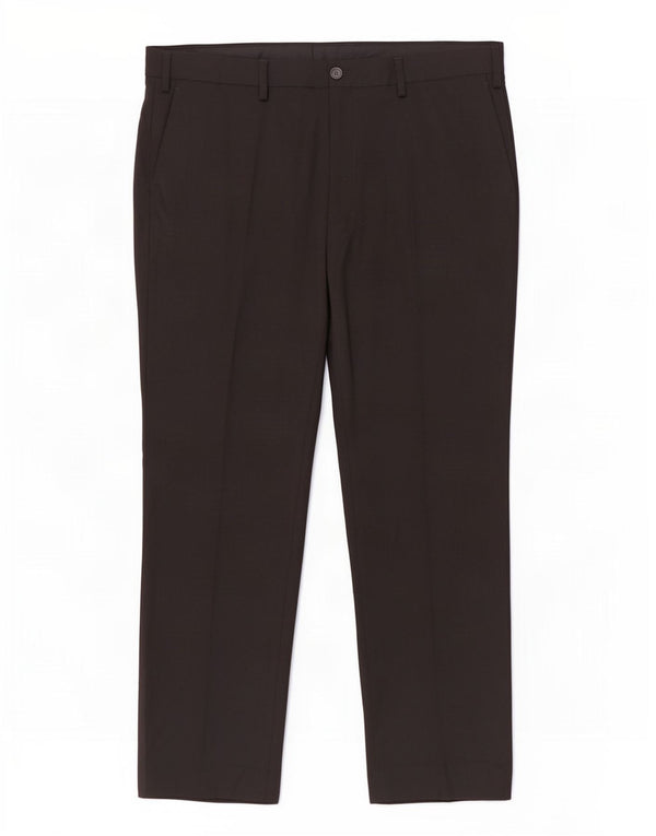 Мужские прямые костюмные брюки Marks & Spencer W38 L31 черные