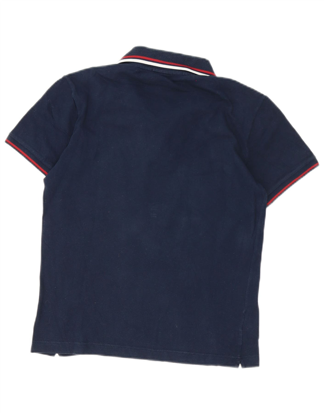 Мужская рубашка-поло Fred Perry, маленькая, темно-синяя, хлопковая полоска