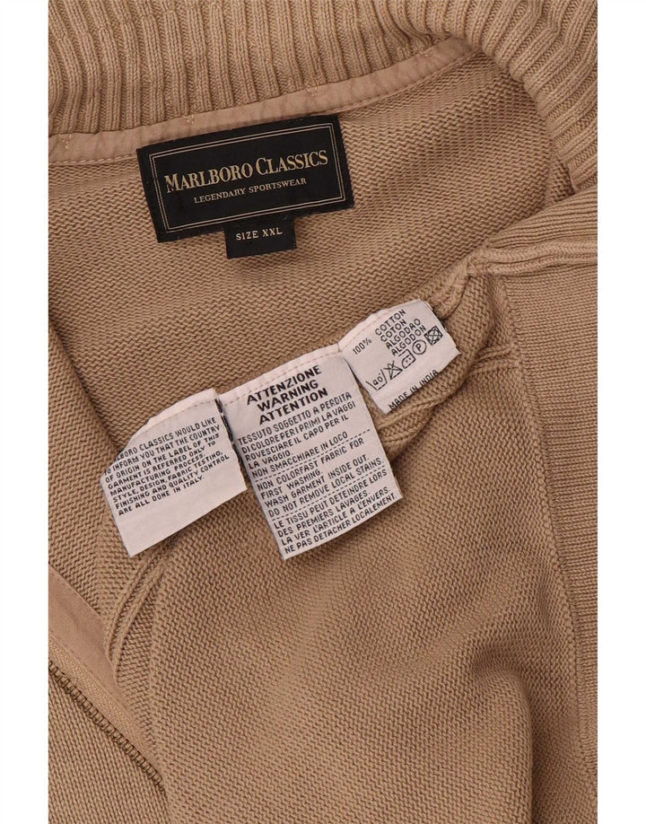 Мужской кардиган Marlboro Classics 2XL, бежевый, хлопок