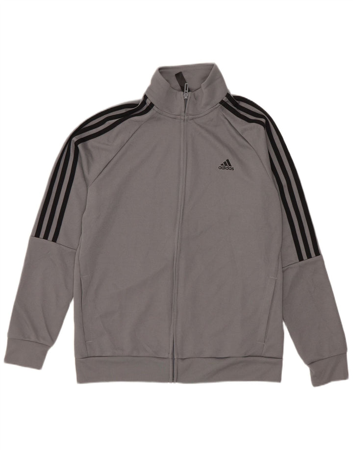 Спортивный костюм Adidas Aeroready для мальчиков 13–14 лет, серый полиэстер