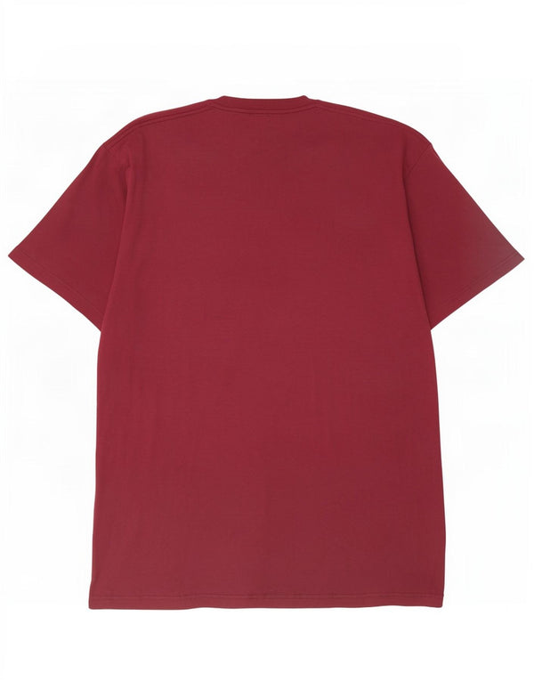 Мужская футболка с рисунком Vans Top XL Бордовый хлопок