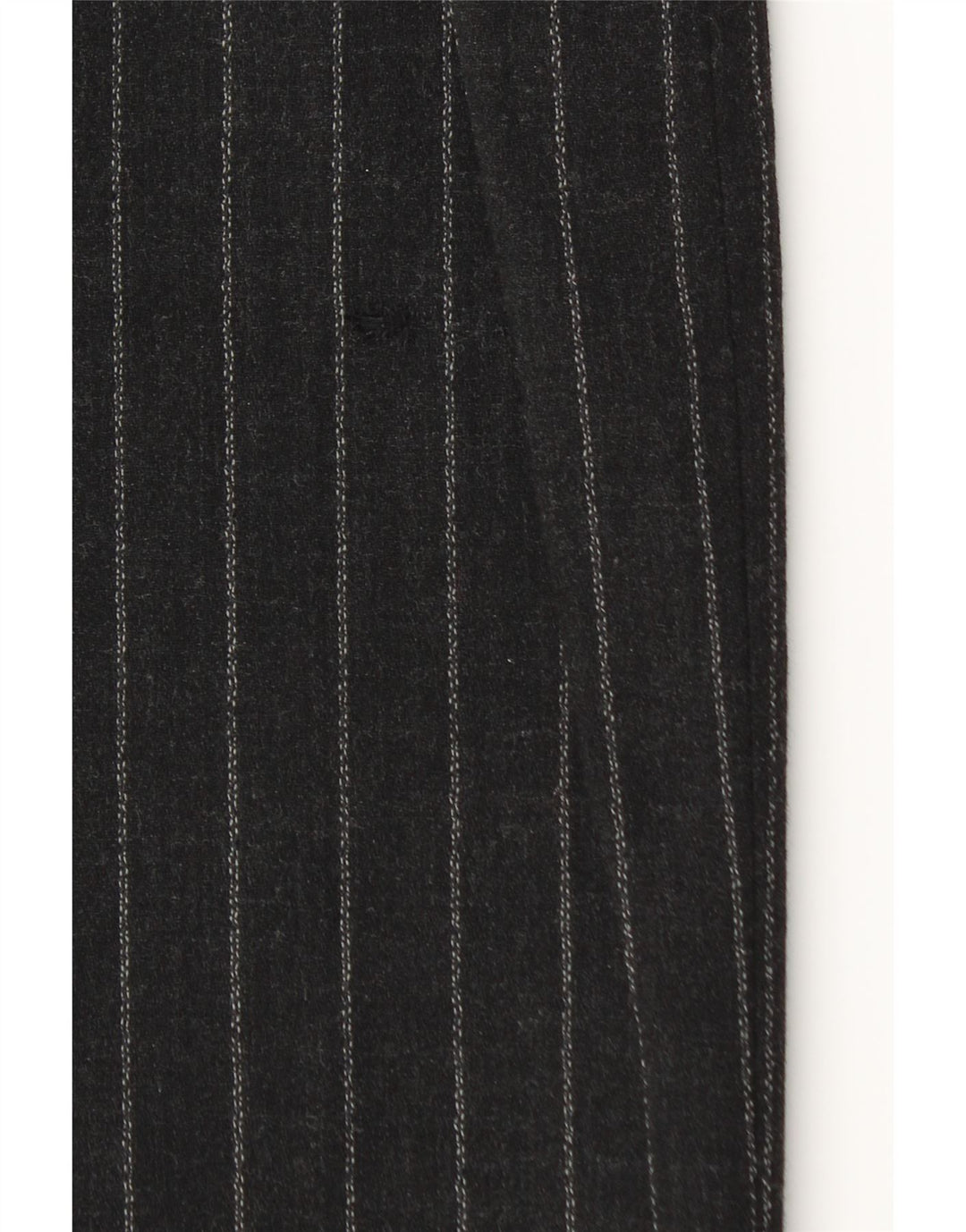 LOUISE KENNEDY Женская юбка-карандаш EU 38 Medium W28 Черная шерсть в тонкую полоску