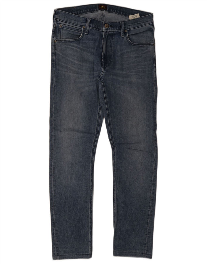Мужские джинсы Lee Luke Slim W32 L32, синий хлопок