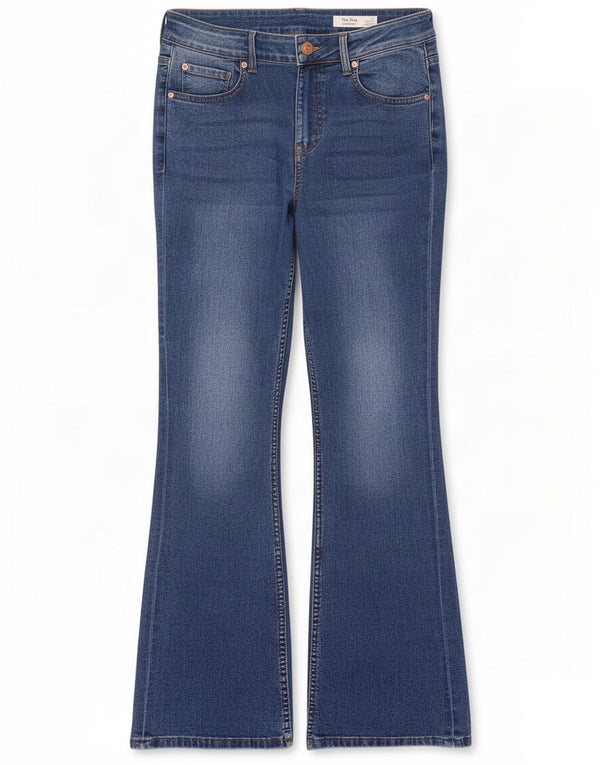 Женские джинсы Marks & Spencer The Eva Bootcut UK 12 Medium W28 L30 Синие