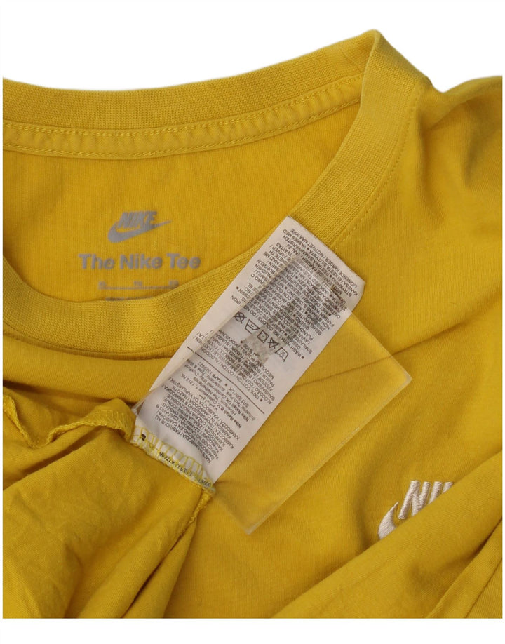 Мужская футболка Nike Top XL, желтый хлопок