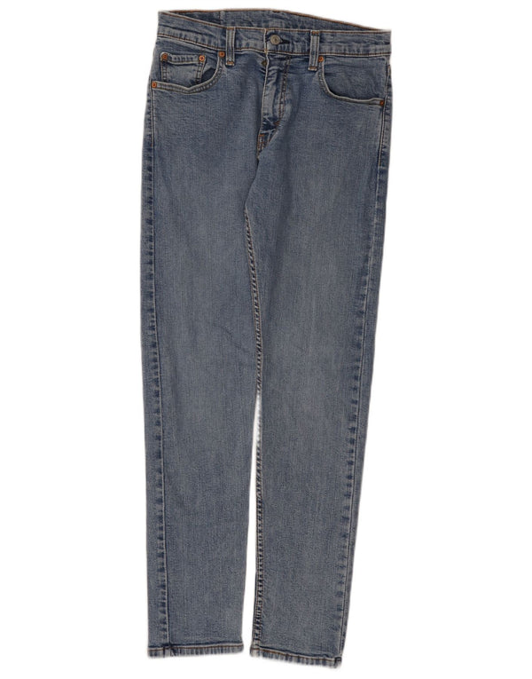 Мужские зауженные джинсы Levi's 512 W30 L32 синие, хлопок