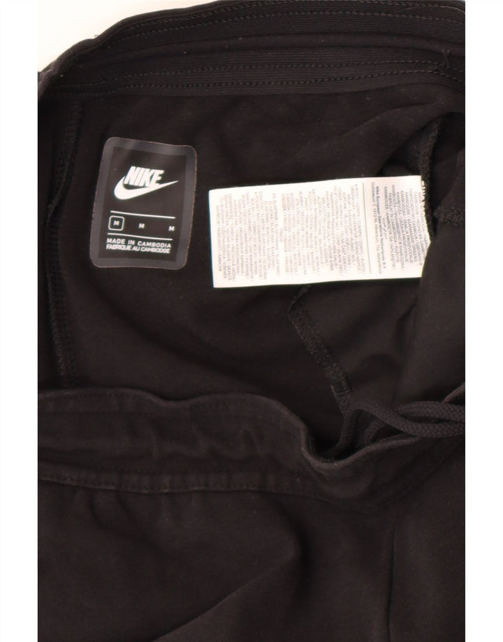 Женские спортивные брюки Nike UK 14, средние черные хлопковые брюки