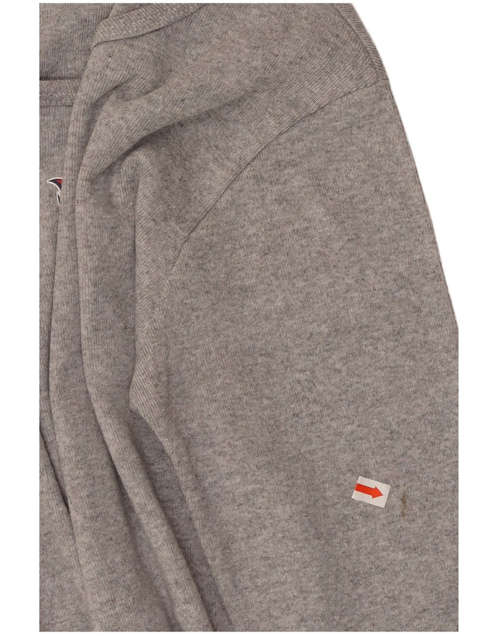 Укороченный топ PUMA Tennessee Titans для девочек с длинными рукавами, 11–12 лет, средний серый