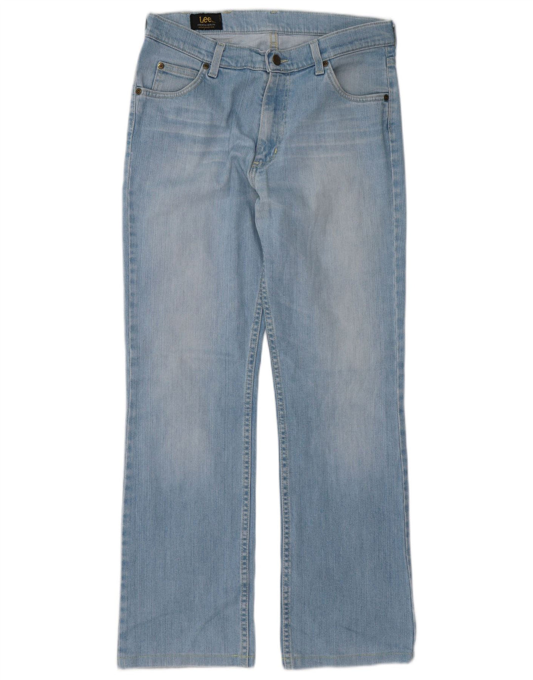 Женские прямые джинсы Lee W33 L30 синие, хлопок