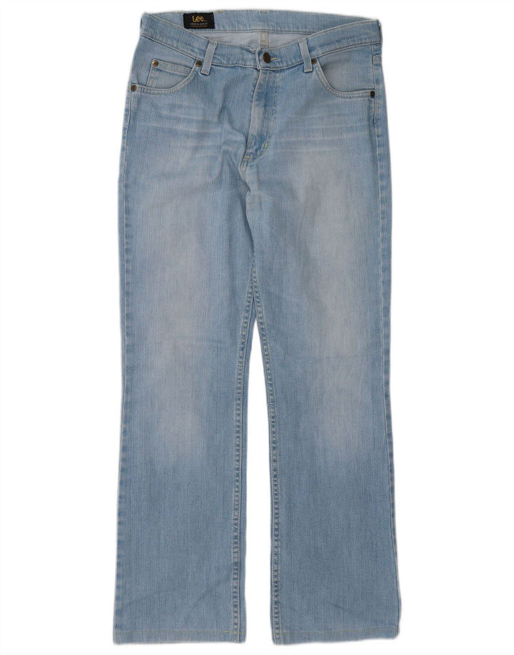 Женские прямые джинсы Lee W33 L30 синие, хлопок