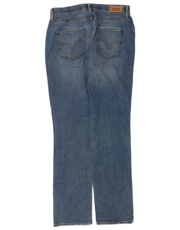 Женские прямые джинсы Levi's 525 США 8, средние W30 L30, синие, хлопок
