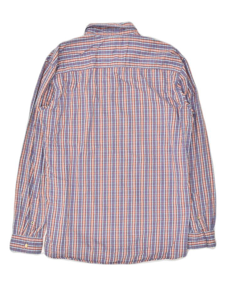 JACK & JONES Mens Originals Shirt XL Blue Check Cotton | Vintage Jack & Jones | Thrift | Second-Hand Jack & Jones | Used Clothing | Messina Hembry 