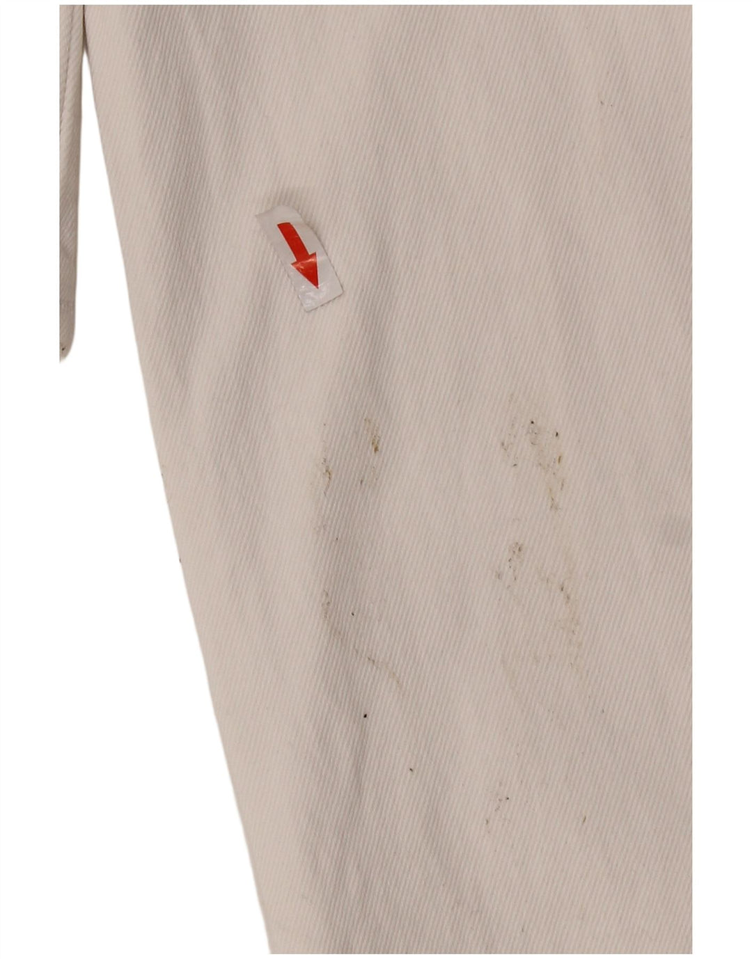 Женский джинсовый комбинезон Zara UK 14, большой размер, белый хлопок