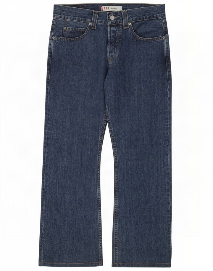 Мужские джинсы Levi's 512 Bootcut W30 L30 синие, хлопок
