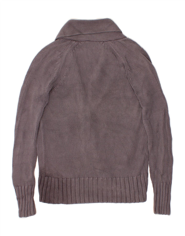 J. CREW Womens Cardigan Sweater UK 10 Small Grey Vintage J. Crew and Second-Hand J. Crew from Messina Hembry 