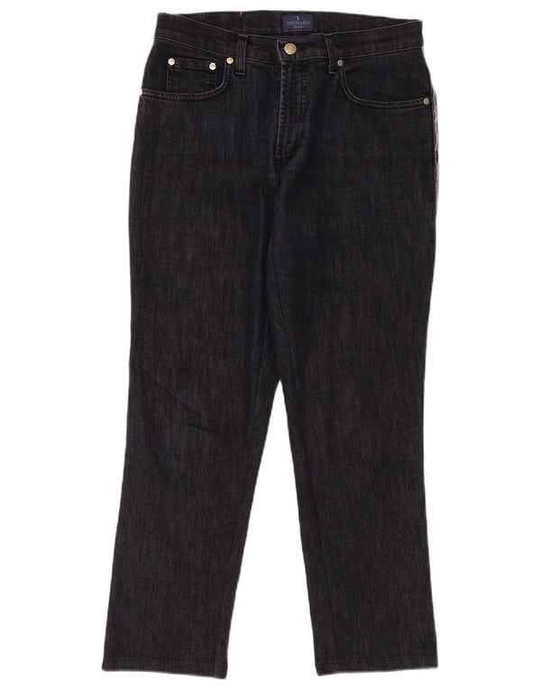 Женские прямые джинсы Trussardi W28 L26 Темно-синие