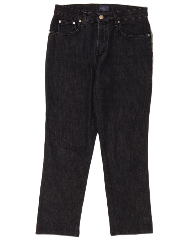 Женские прямые джинсы Trussardi W28 L26 Темно-синие