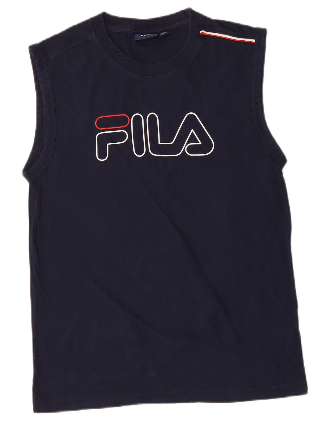 Женский жилет с рисунком FILA UK 18 XL, темно-синий, хлопок