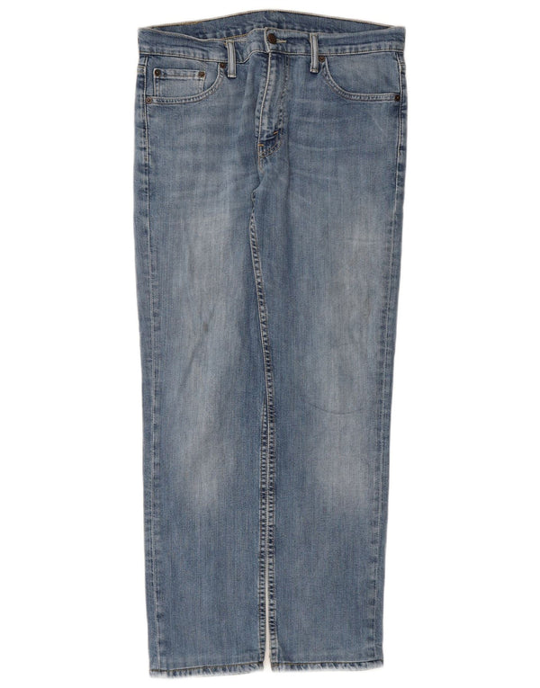 Мужские прямые джинсы LEVI'S 514 W33 L30 синие