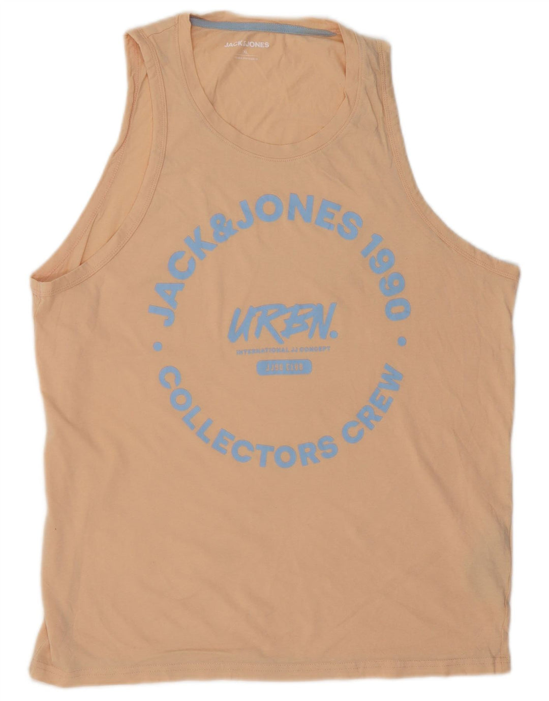 Мужской жилет с рисунком Jack & Jones XL, бежевый, хлопок