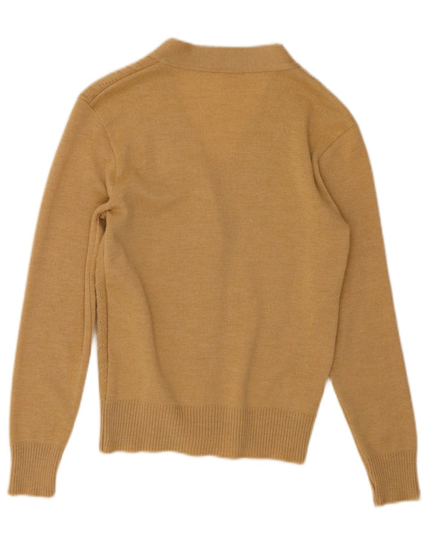 SCHOELLER Женский кардиган-свитер EU 40 Средний Бежевый Полиакрил