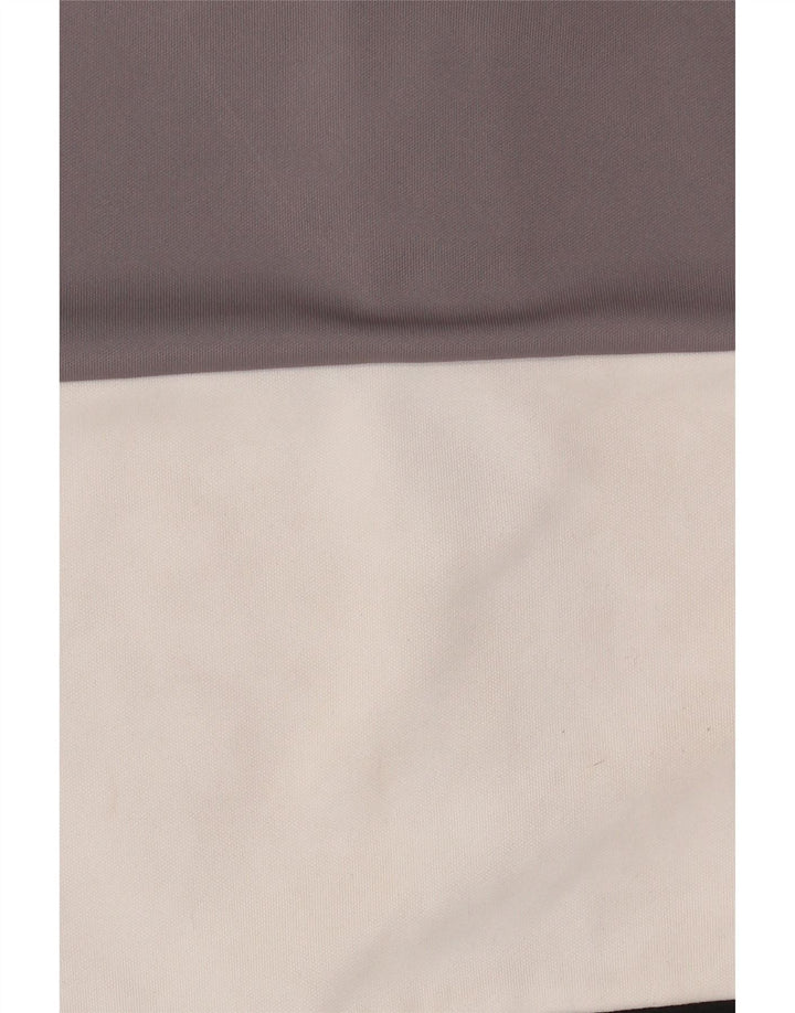 Мужская спортивная куртка Nike Dri Fit, маленькая черная полиэстер с цветными блоками