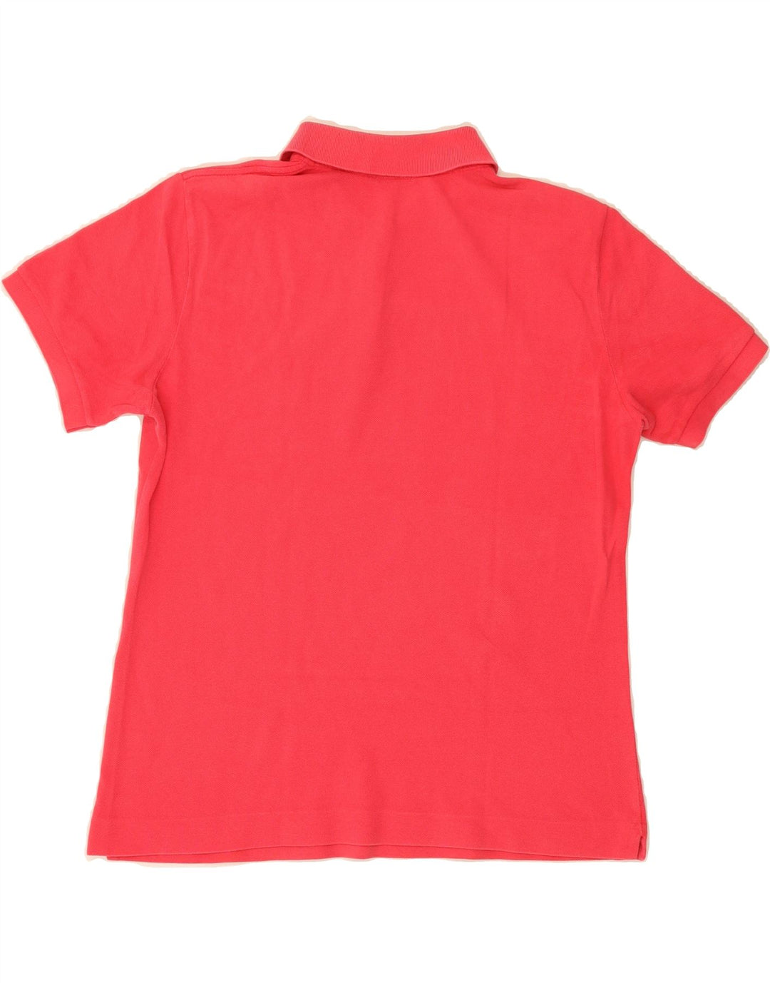 BENETTON Womens Polo Shirt UK 14 Medium Pink Cotton Vintage Benetton and Second-Hand Benetton from Messina Hembry 