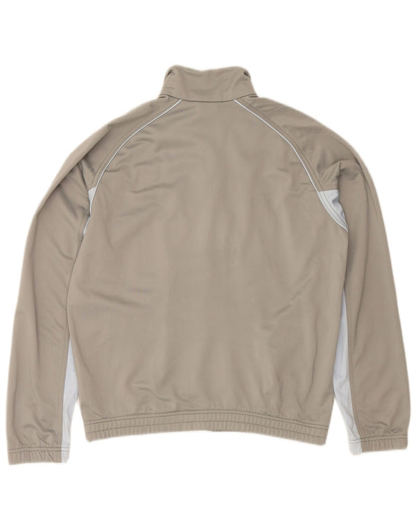 Мужской спортивный костюм NIKE, верхняя куртка UK 38/40, средний серый цвет с цветными блоками