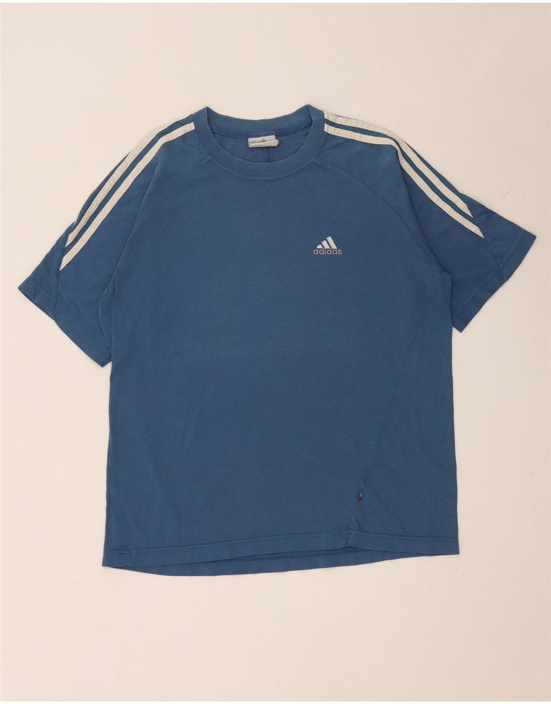Мужская футболка Adidas Top Small Blue Cotton