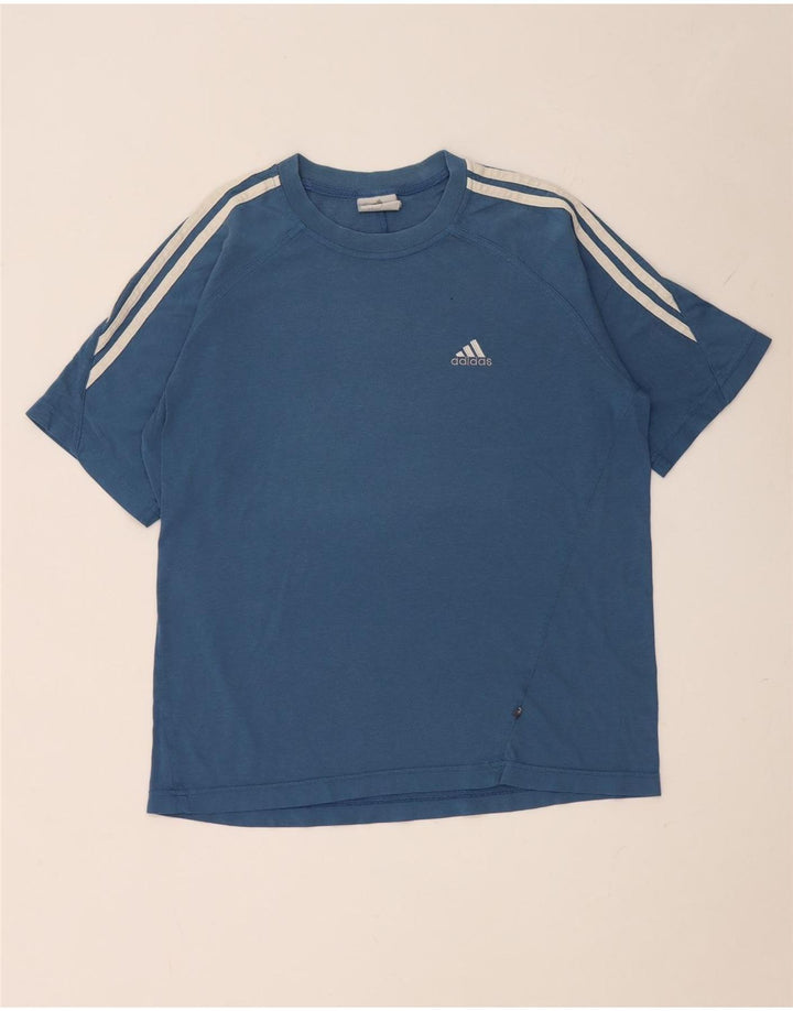 Мужская футболка Adidas Top Small Blue Cotton