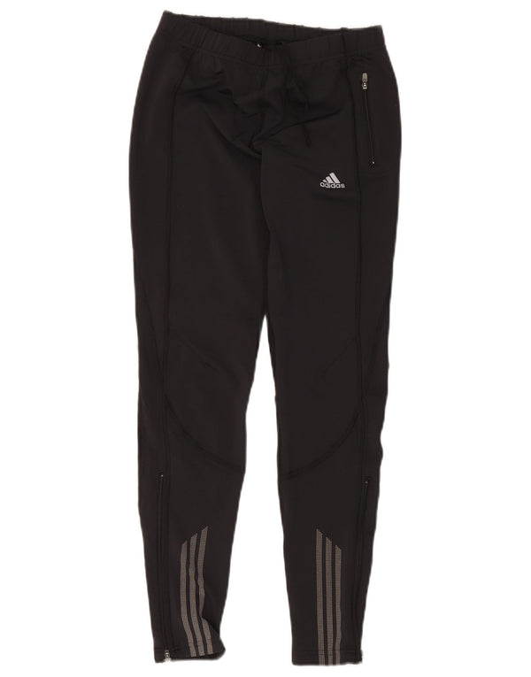 Женские спортивные брюки Adidas Climacool UK 14, средний черный полиэстер