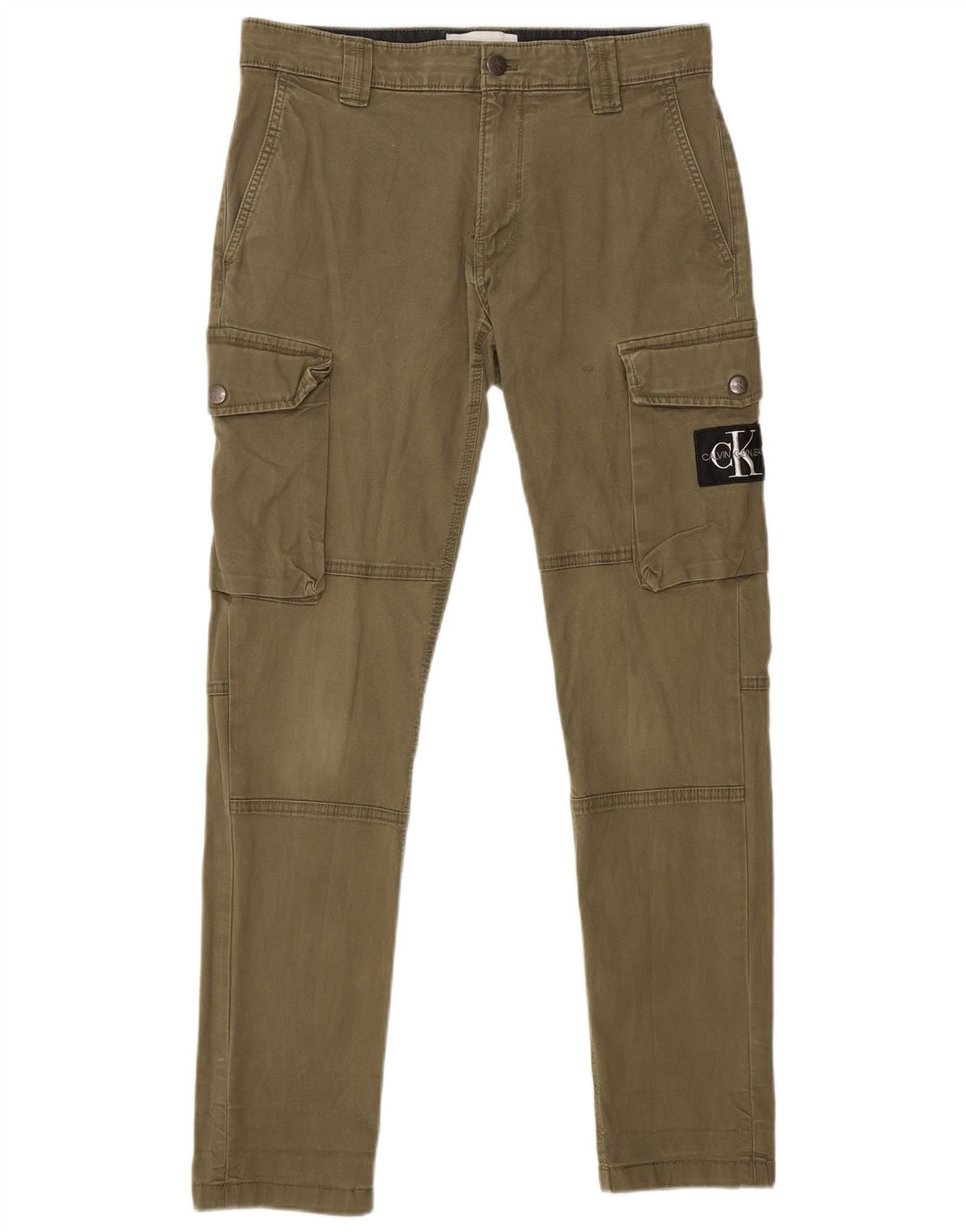 Мужские брюки карго CALVIN KLEIN W29 L29 цвета хаки, хлопок