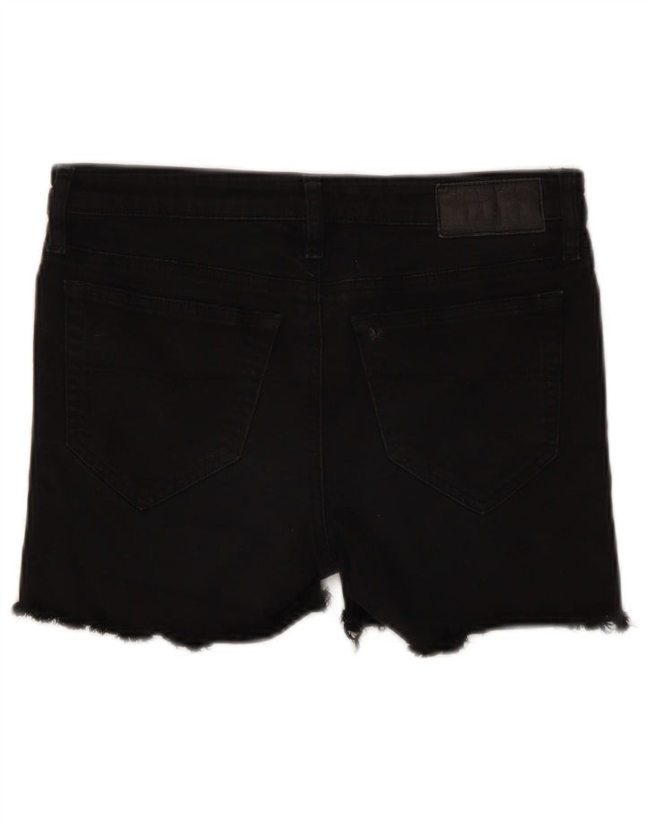 Женские джинсовые шорты Diesel Skinzee W28, средний черный, хлопок