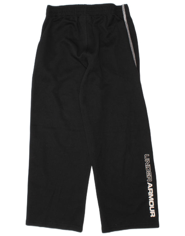 Спортивные брюки с графическим рисунком для мальчиков Under Armour, 5–6 лет, черный полиэстер