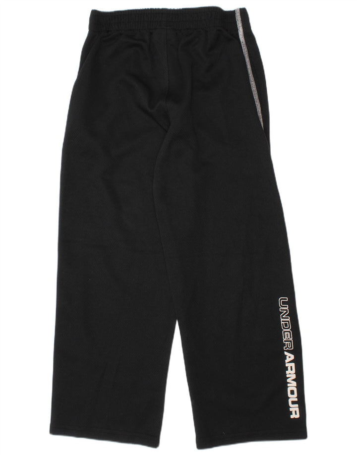 Спортивные брюки с графическим рисунком для мальчиков Under Armour, 5–6 лет, черный полиэстер