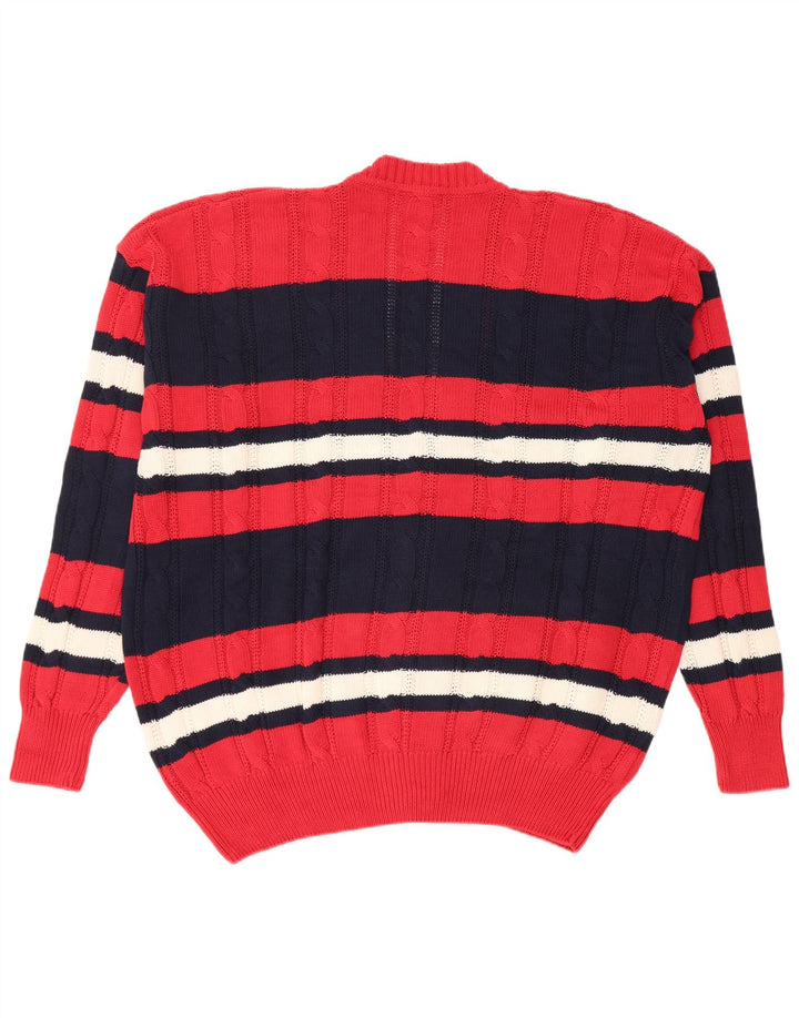 Мужской кардиган Trussardi IT 50 Medium Navy Blue Colorblock